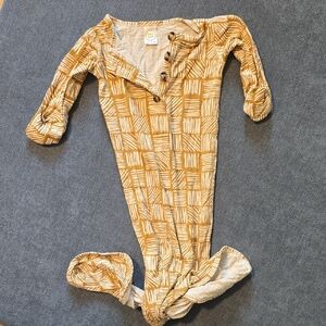 Lou Lou & Company Knotted Gown - Newborn